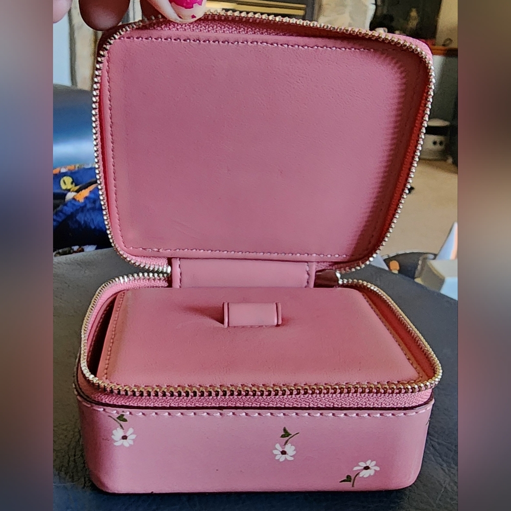 Coach Patent Leather Jewelry Case